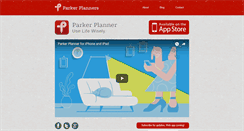 Desktop Screenshot of parkerplanners.com